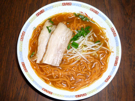 辛味噌味+地獄麺