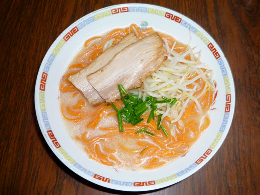 白湯スープ+地獄麺