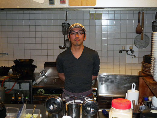 「らーめん西崎」店主の西崎さん