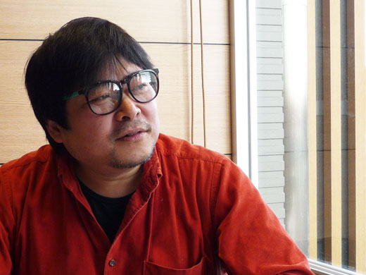 熱い思いを語る中元フミヅキ