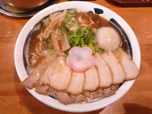 ばりうま半熟味玉入りちゃあしゅう