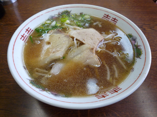 北斗亭の中華そば