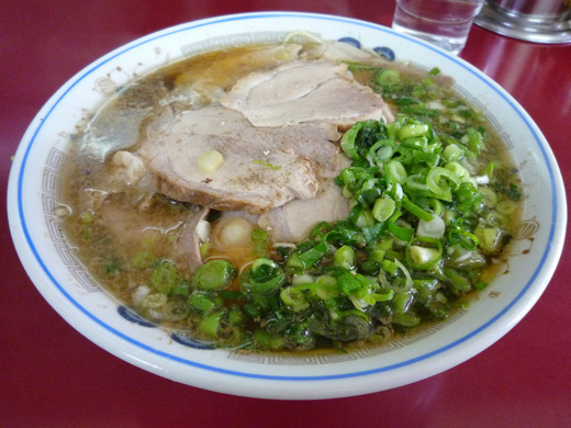 めんいちの中華そば　中　チャーシュー増