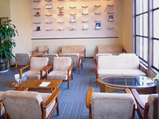 果子乃季のイートインコーナー